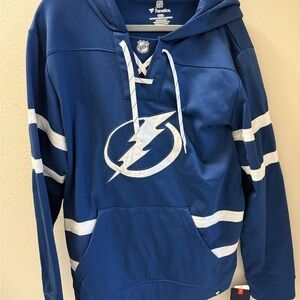 Fanatics Men's Blue Lightning Hoodie